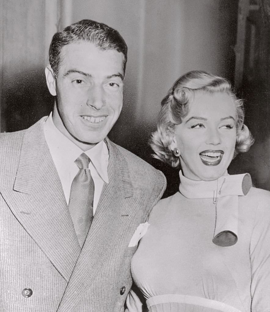 #13 Marilyn Monroe and Joe DiMaggio.