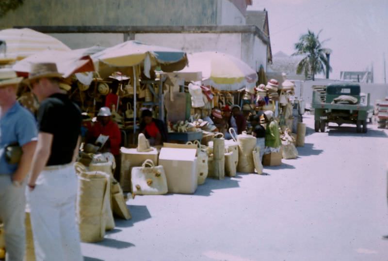 #6 Native market, Nassau, 1960