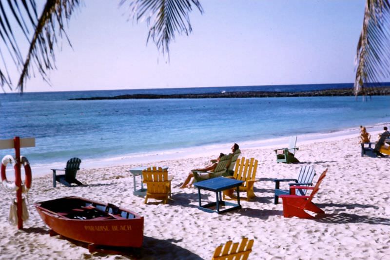#8 Paradise Beach, Nassau, 1960