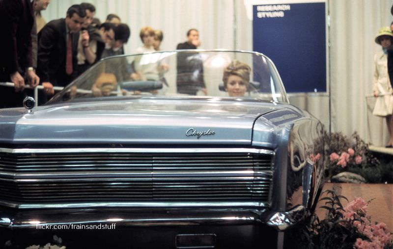 #37 Chrysler 300X Concept Car at the New York Auto Show, 1966