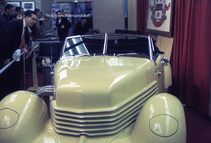 #40 Cord Phaeton at the New York Auto Show, 1966