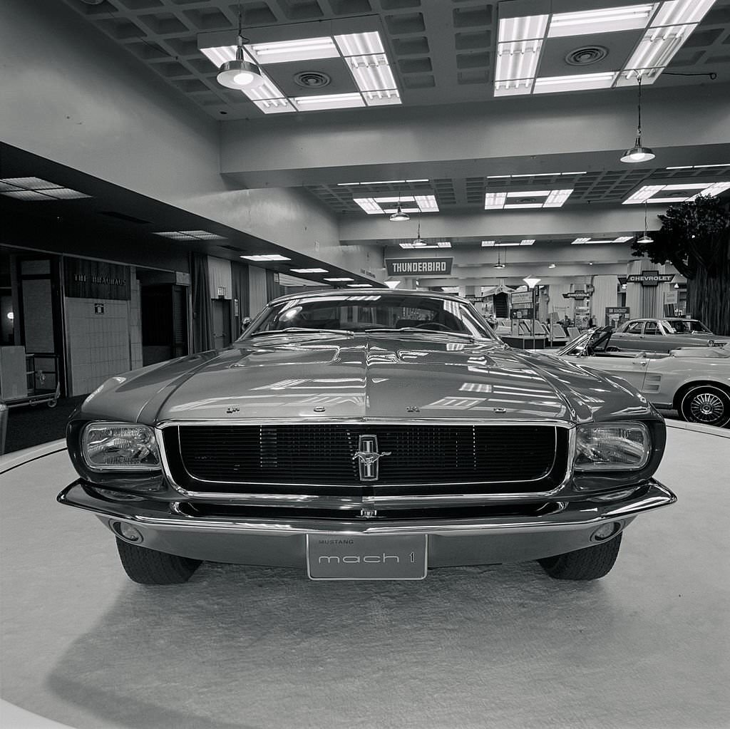 #10 Ford Mustang Mach I, New York Auto Show, 1967
