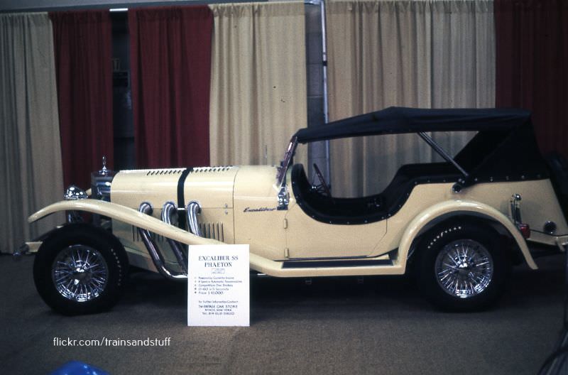 #61 Brooks Stevens Excalibur SS Phaeton at the New York Auto Show, 1968