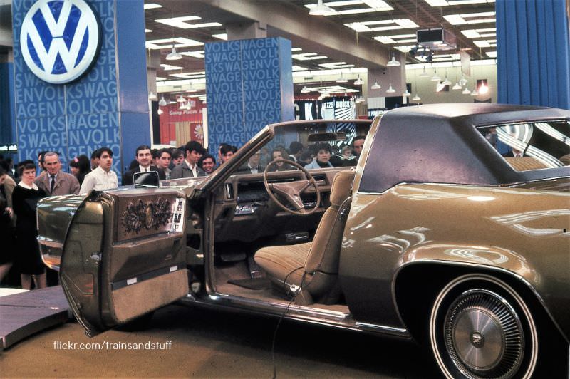 #62 Cadillac Eldorado at the New York Auto Show, 1968