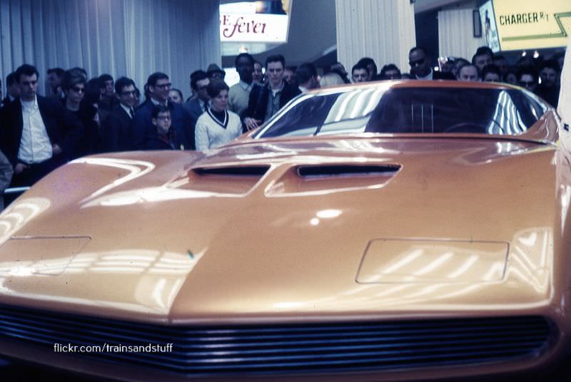 #67 Dodge Charger III at the New York Auto Show, 1968