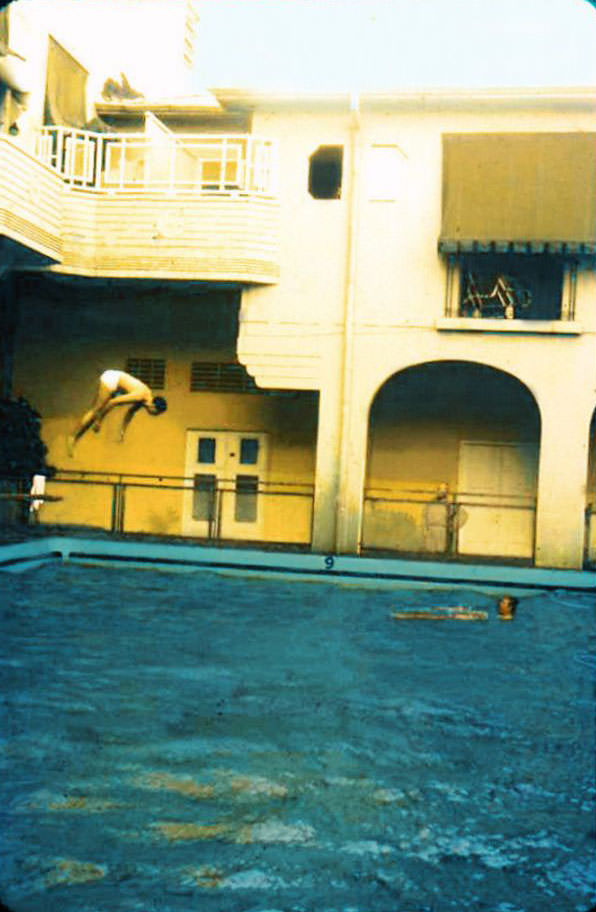 #25 Diver at the Gran Hotel, Managua, Nicaragua