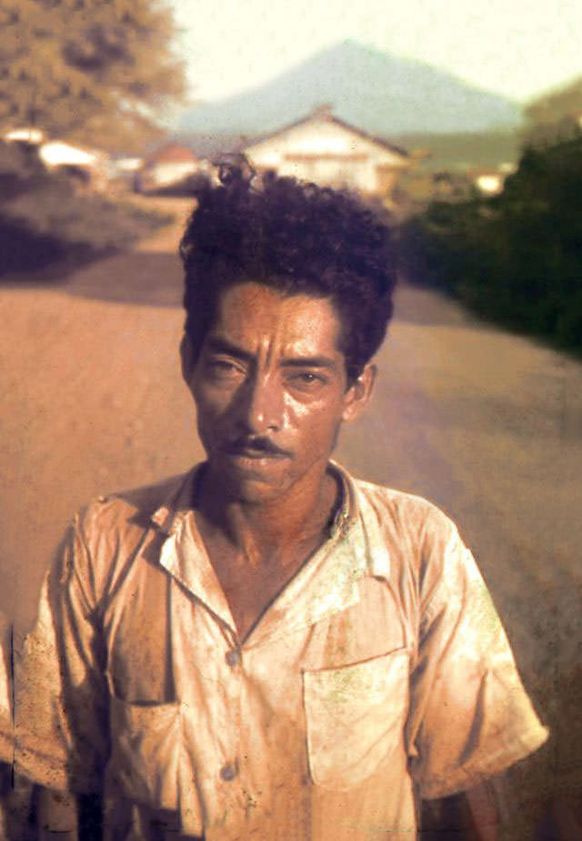 #38 Portrait of a man with intense face