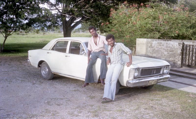 #16 Ford Futura 1971 Model in Port Moresby, 1976.