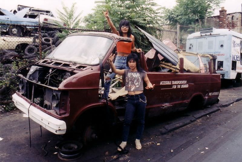#108 On Merion Avenue in West Philadelphia, 1986