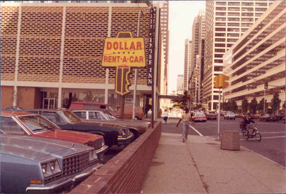 #8 20th and Market Streets, looking east, 1980s