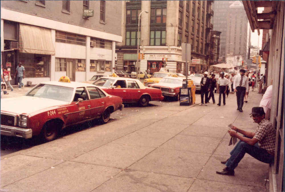 #3 13th and Arch looking south, 1980s