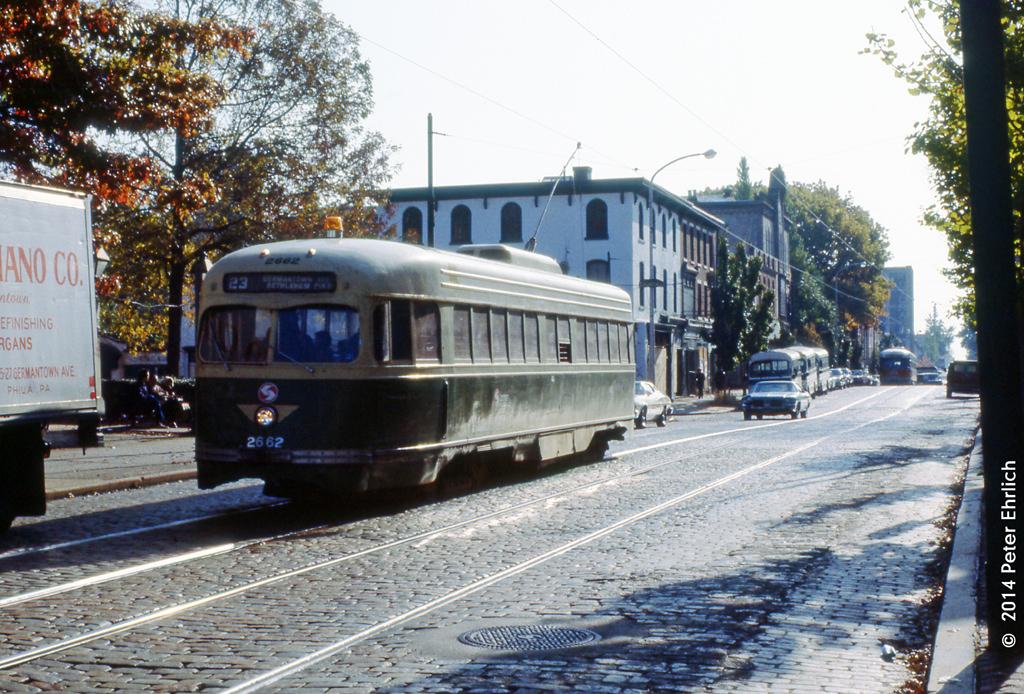 #46 2662 at Germantown/Schoolhouse Lane OB, Philadelphia, 1980s