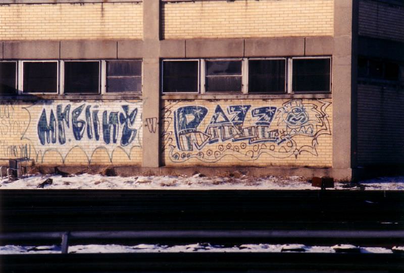 #61 Mr.Blint-w-Razz, 30th Street Yard, Philadelphia, 1982