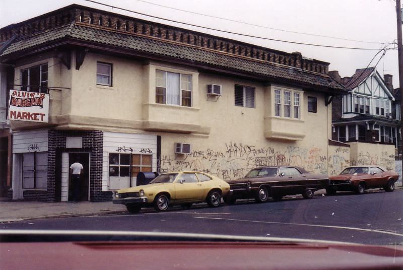 #64 Alvin’s Bargain Market on 54th Street, West Philadelphia, summer 1983