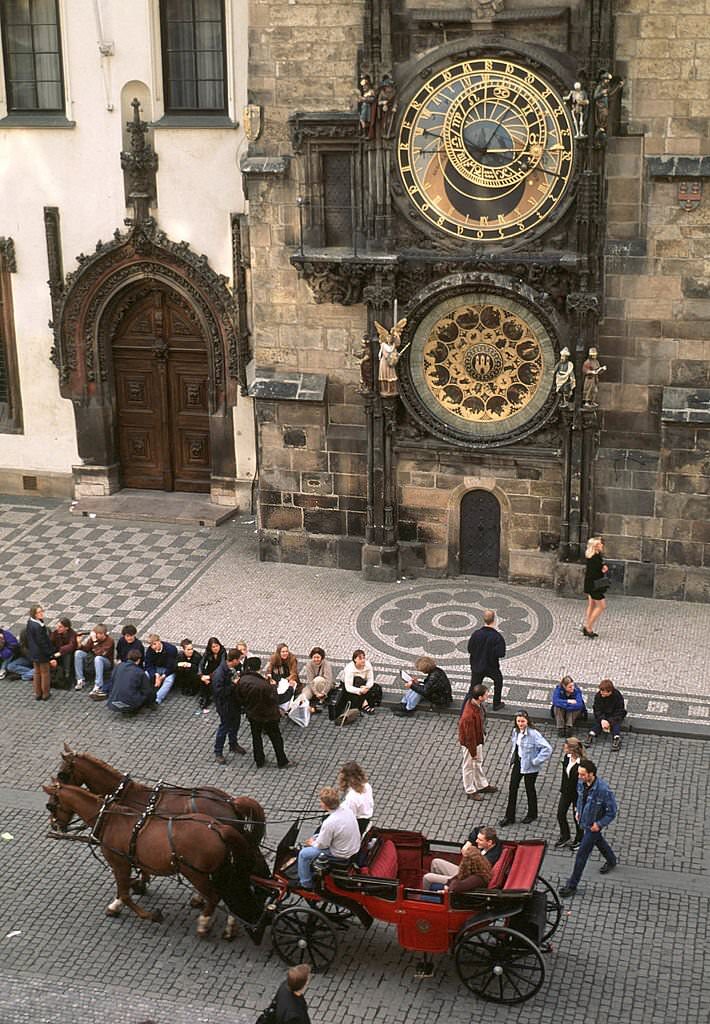 #39 Astronomical Clock at Old Town Square, Prague, 1998