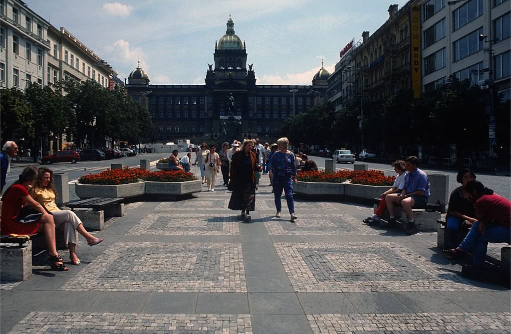 #2 Wenceslas Square, Prague, 1995.