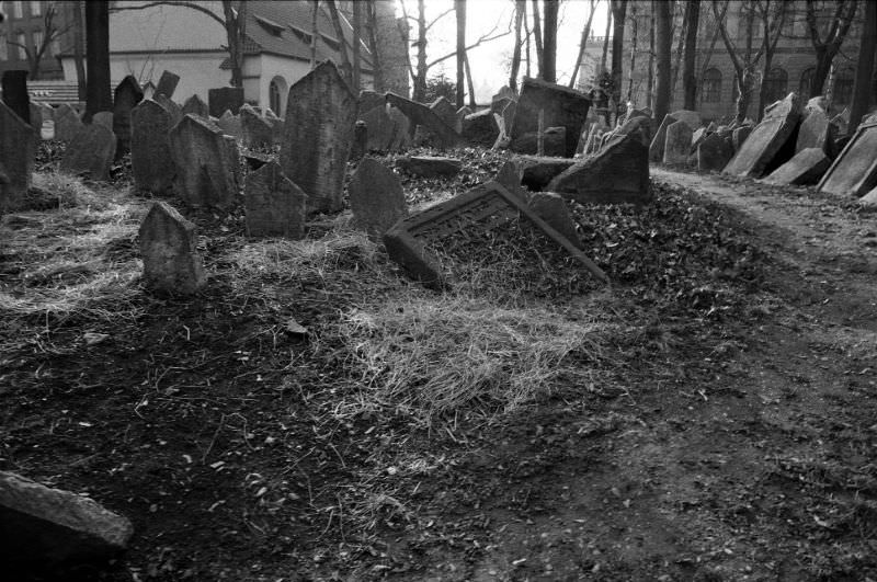 #74 Jewish cemetery, Prague, 1995
