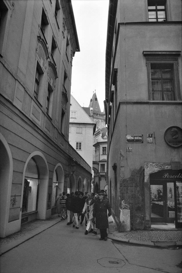 #75 Kožná, Old Town, Prague, 1995