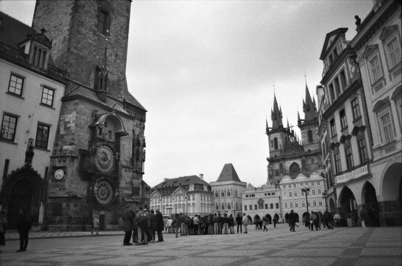 #80 Old Town Square, Prague, 1995