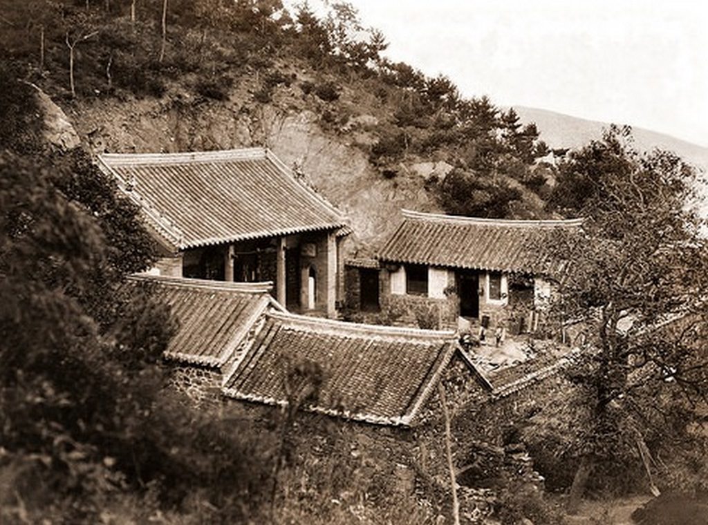 #46 Forest Temple Near Chefoo, Shantung, China, 1895