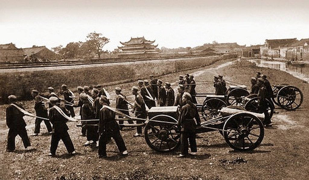 #57 Mercenary Artillerymen Supplied With Guns & Ammunition by the British, 1880