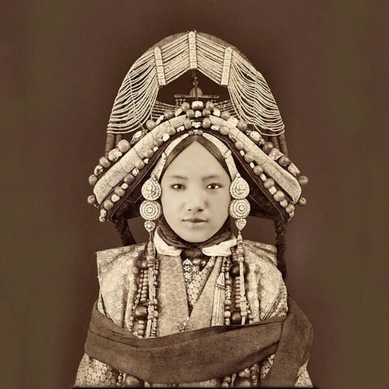 #64 Tibetan Lhacham, Tibet, 1879