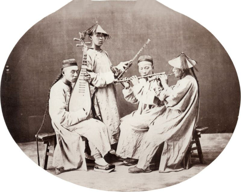 #14 Musicians, Shanghai, 1864