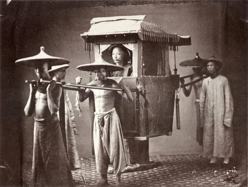 #15 Official at Canton in a visit, 1861-64