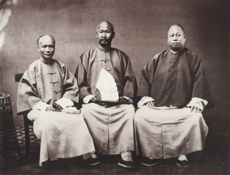 #22 Shopkeepers at Canton, 1861-64