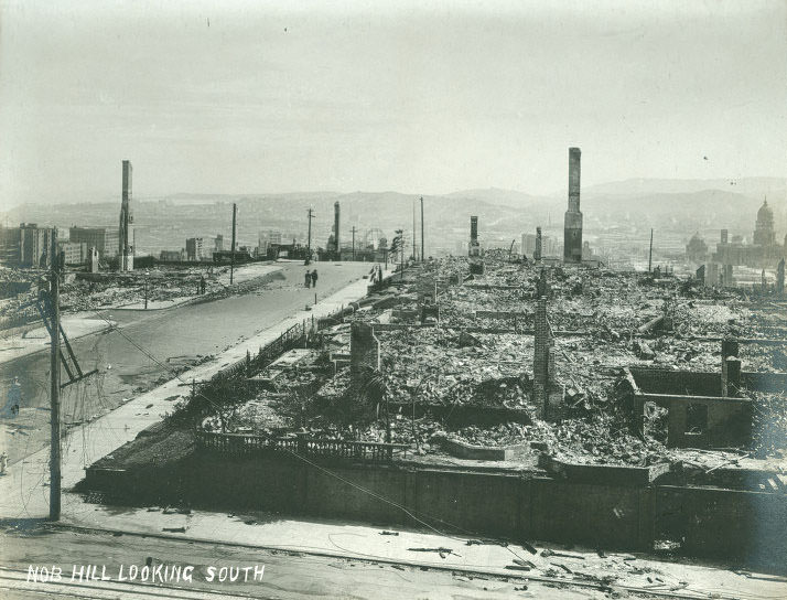 #167 Nob Hill Looking South.