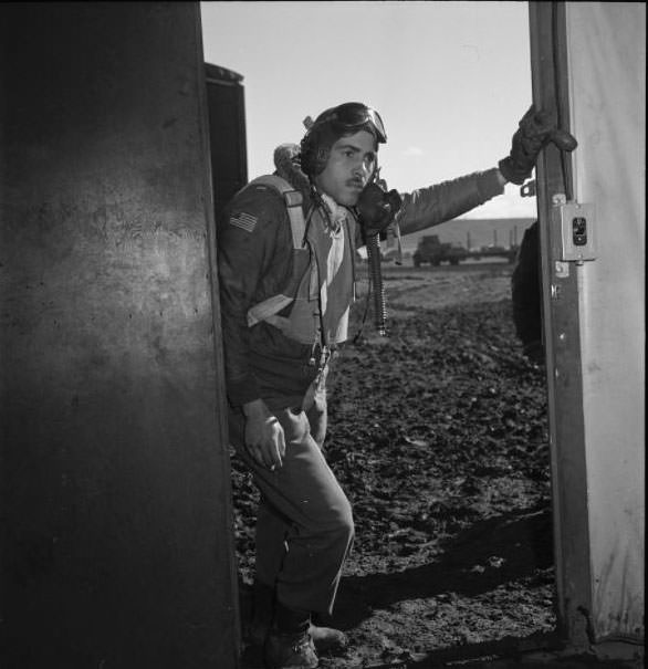 #19 Tuskegee airman Edward M. Thomas of Chicago, IL, Class 43-J.