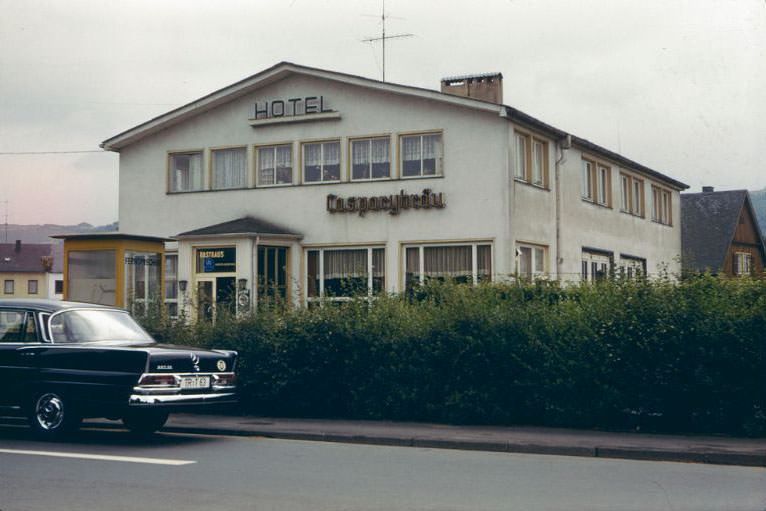 #52 Hotel-Rasthaus somewhere between Bad Camberg and Trier, 1960s