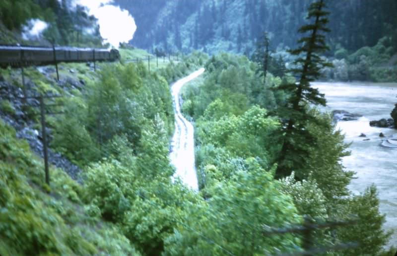 #12 Fraser River Canyon, 1947