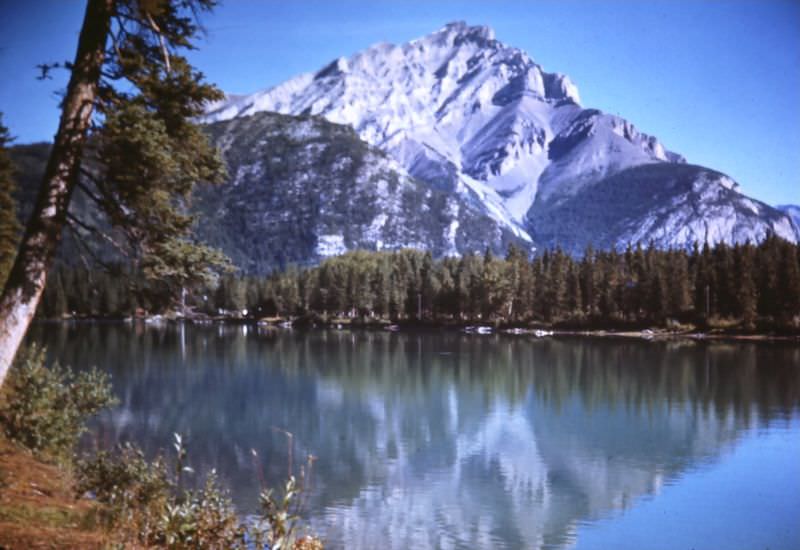 #2 Banff. Cascade Mountains and Bow River, 1947