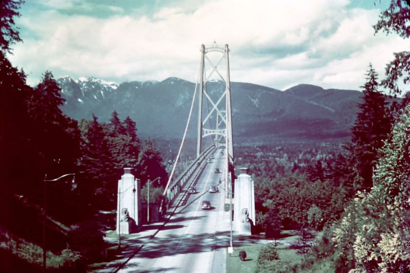 #27 Vancouver. Lion’s Gate Bridge, 1947