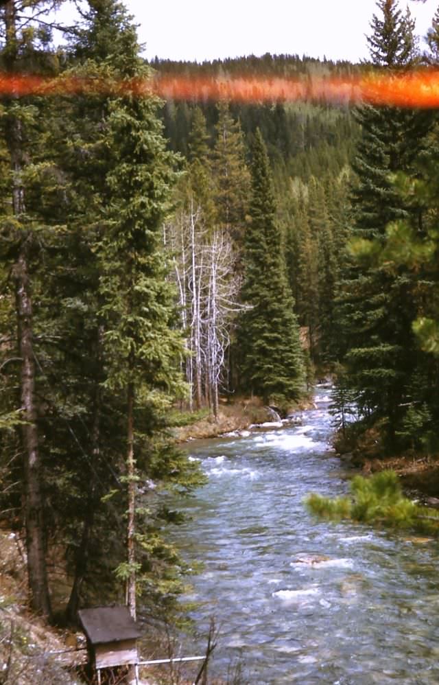 #4 Banff. Johnston Canyon, near Banff, 1947