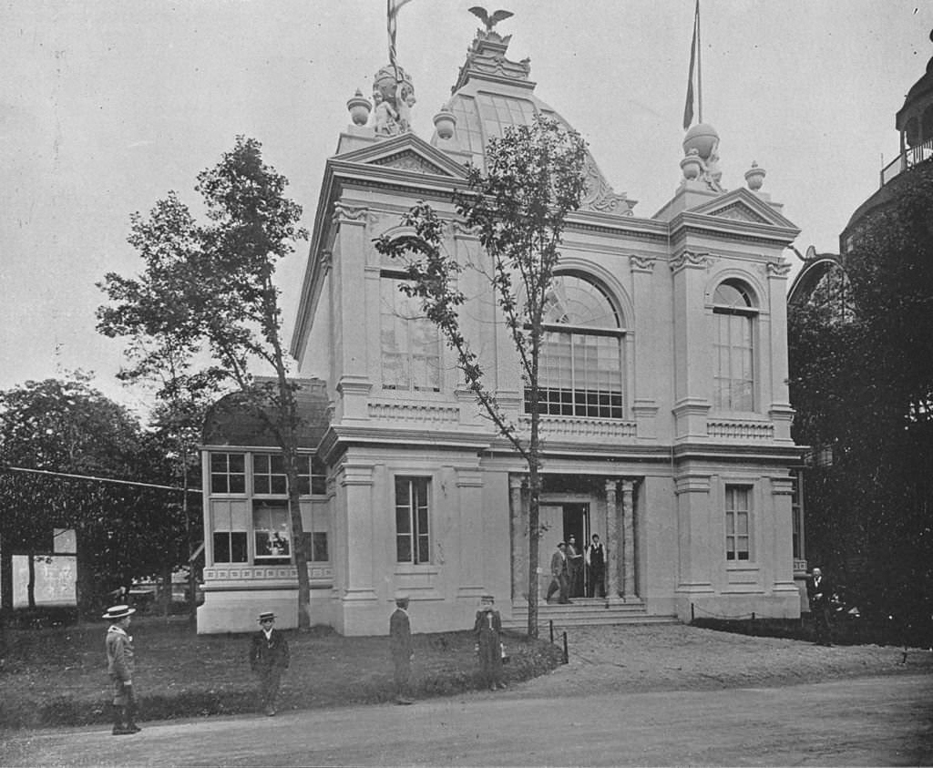 #70 The Republic of Columbia Building at the World’s Columbian Exposition in Chicago, 1893.