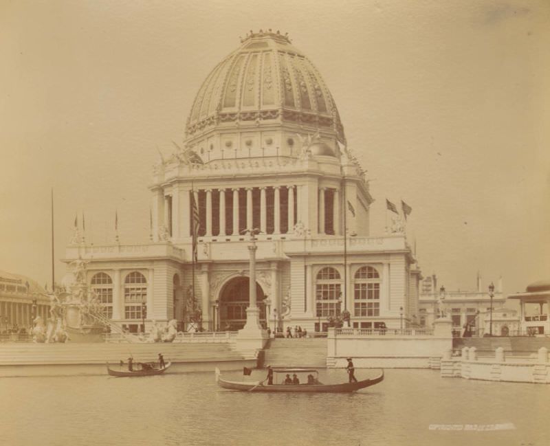 #85 Administration Building, World’s Columbian Exposition, Chicago, 1893