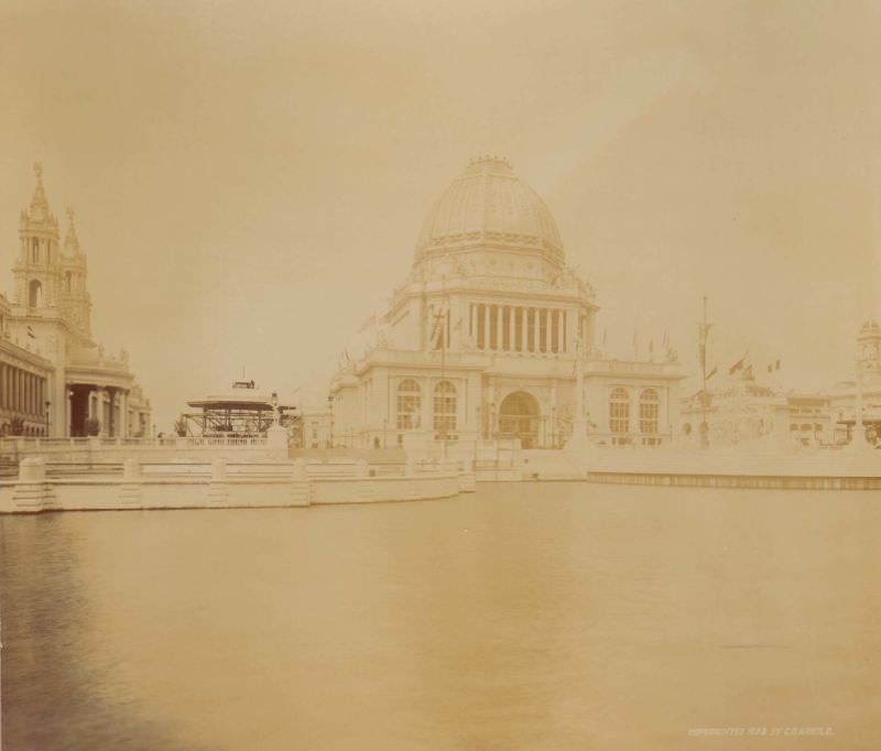 #145 Administration Building, World’s Columbian Exposition, Chicago, 1893