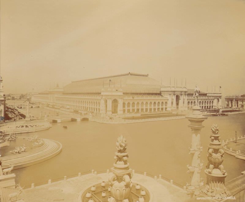 #152 Manufactures and Liberal Arts Building, World’s Columbian Exposition, Chicago, 1893