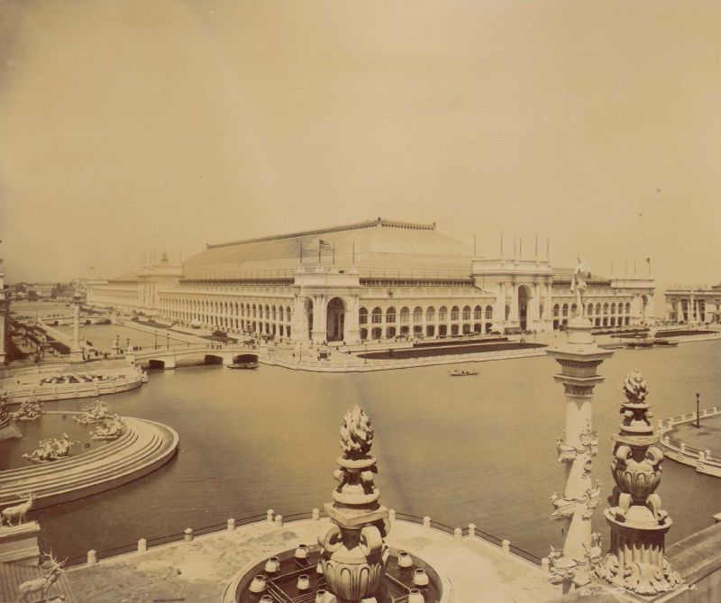 #153 Manufactures Building, World’s Columbian Exposition, Chicago, 1893