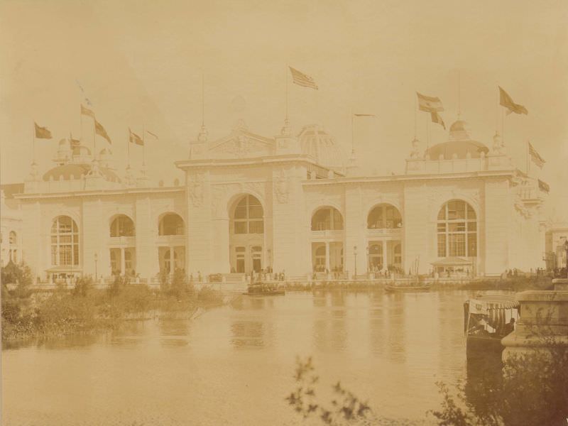 #100 Mines and Mining Building, World’s Columbian Exposition, Chicago, 1893