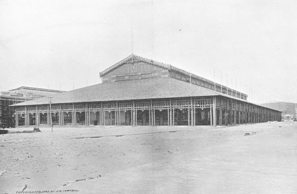 #12 Forestry Building at the World’s Columbian Exposition in Chicago, Illinois, 1893.