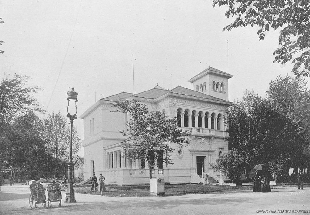 #29 The Texas State Building at the World’s Columbian Exposition in Chicago, Illinois, 1893.