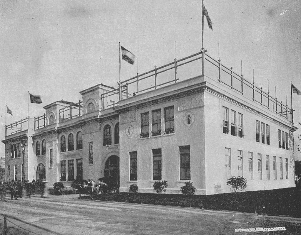 #47 The Children’s Building at the World’s Columbian Exposition in Chicago, Illinois, 1893.