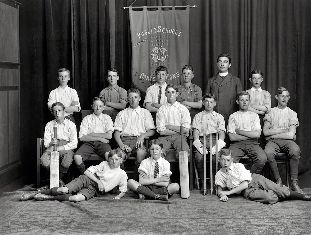 #56 Marist Brothers cricket team, Christchurch, New Zealand, 1913