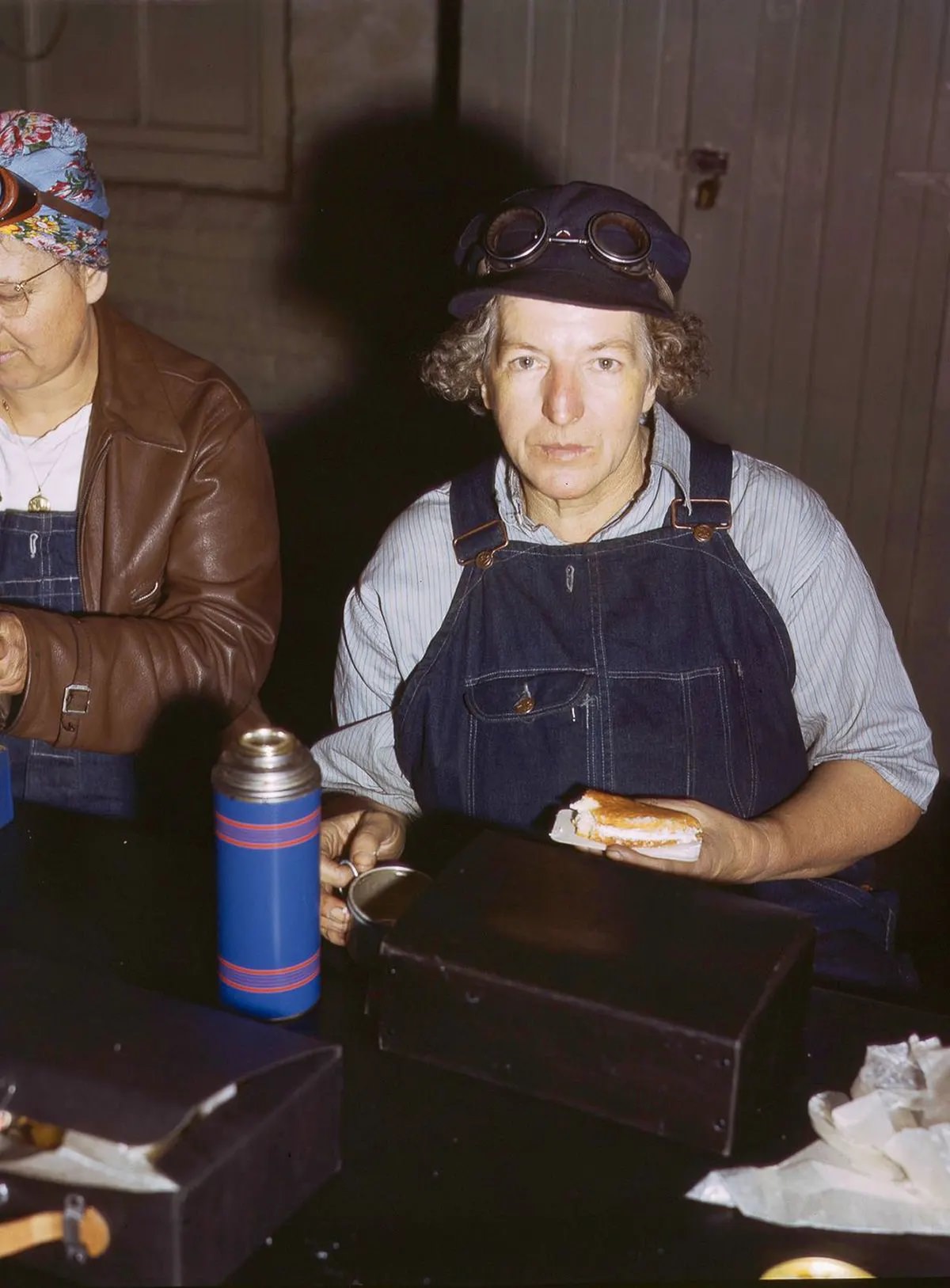 #8 Mrs. Elibia Siematter on her lunch break.