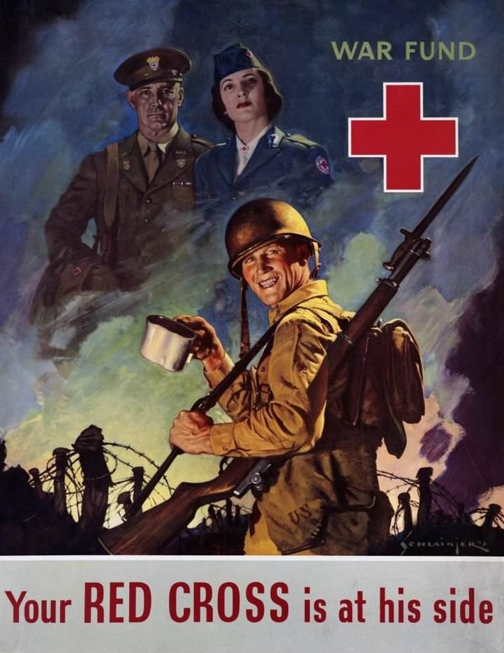 #147 American propaganda poster, 1942