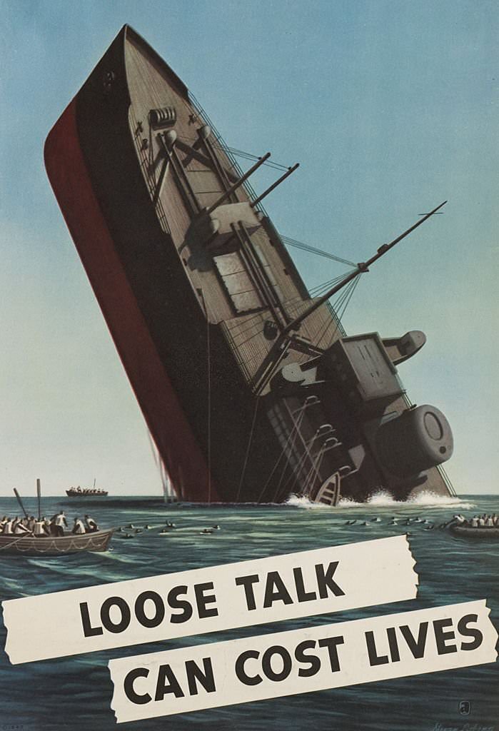 #19 Safety Security Loose Talk, 1942