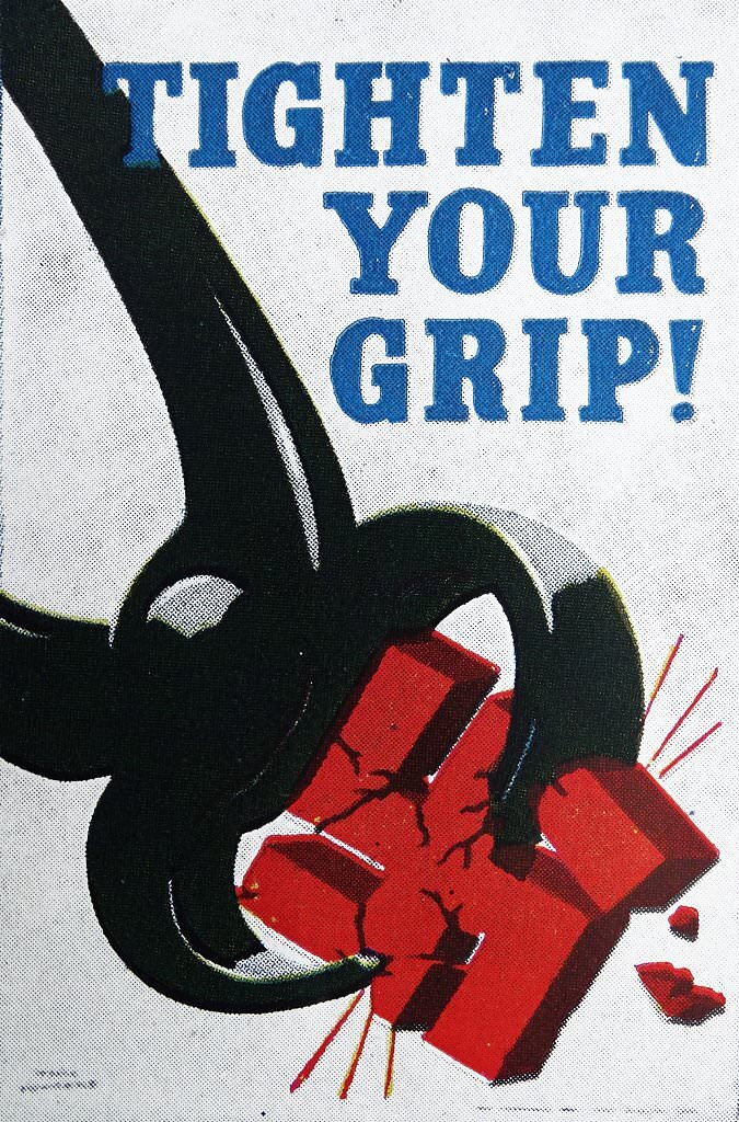 #21 World war Two British propaganda poster.